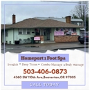 Homeport 1 Foot Spa - Massage Therapists