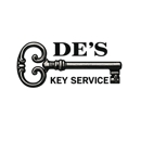 De's Key Service - Locks & Locksmiths