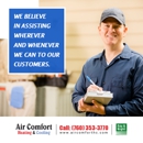 Air Comfort Heating And Cooling - Heating Equipment & Systems