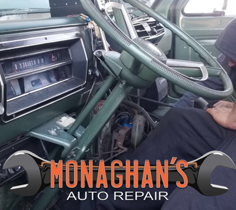 Monaghan's Auto Repair - Las Vegas, NV. Throwback to the 70's! Come visit us at Monaghan's Auto Repair for any auto repairs you need. http://monaghanautorepair.com/Mechanic