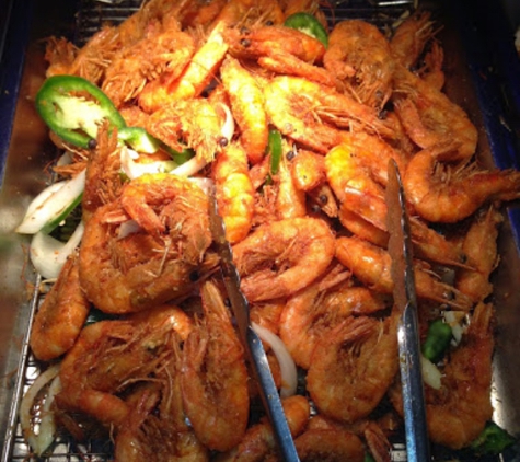 Golden Koi Buffet - Roseville, CA. Salt and pepper shrimp