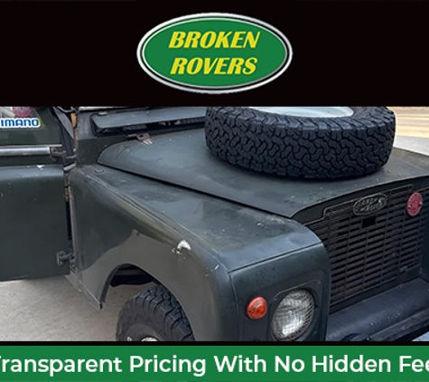 Broken Rovers - Calliope, QLD. Transparent Pricing With No Hidden Fee