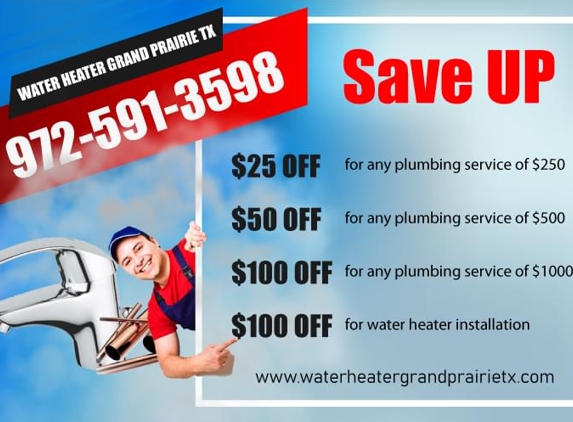 Water Heater Grand Prairie Tx - Grand Prairie, TX