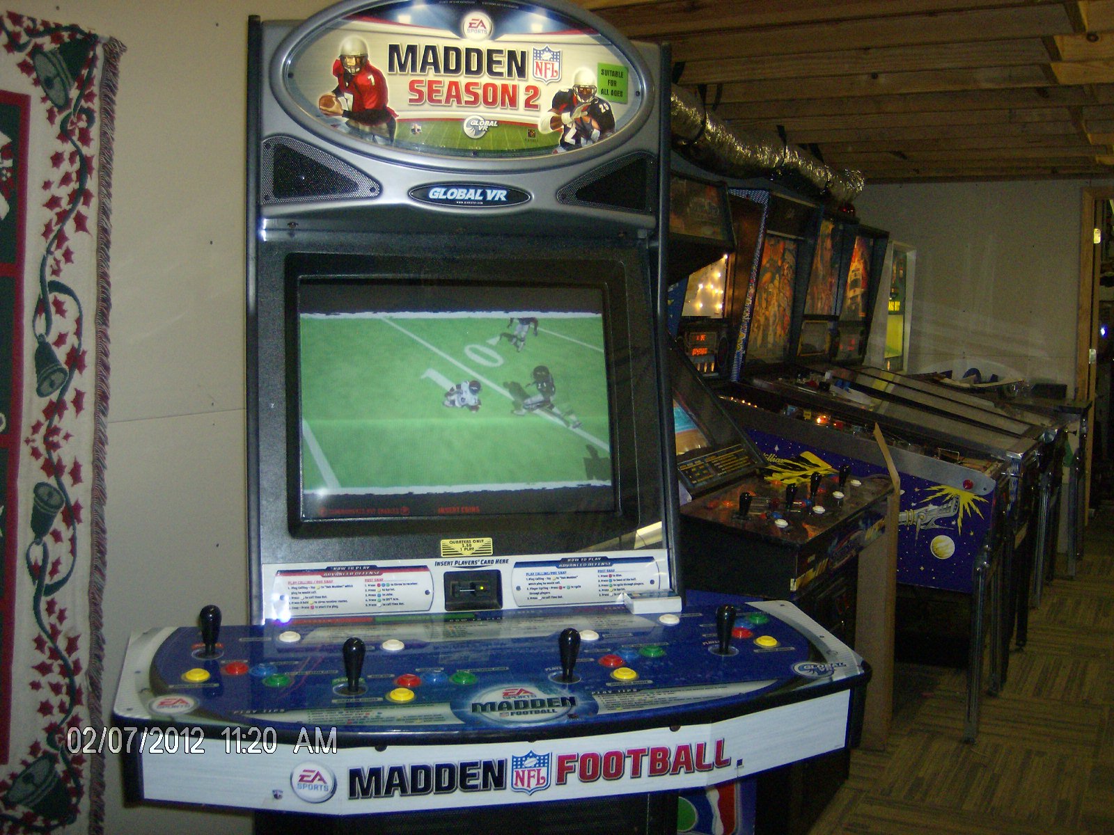 Madden Season 2 Football Arcade Game