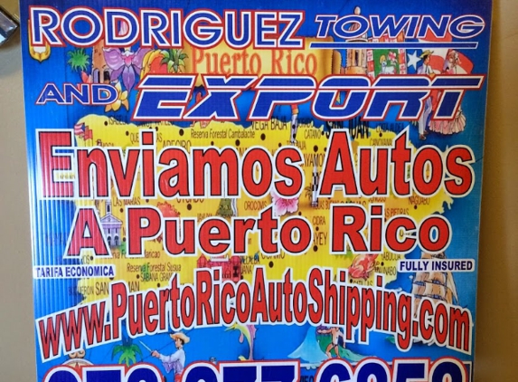 PUERTO RICO AUTO SHIPPING / RODRÍGUEZ - Newark, NJ