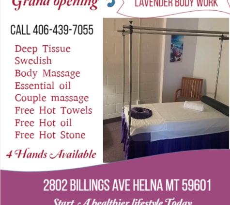 Lavender Body Work - Helena, MT