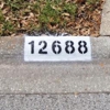 Curb Address Painting Greater Houston gallery
