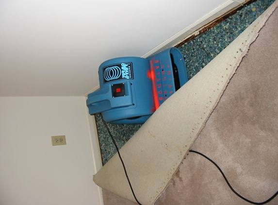 Executive Restoration - Mint Hill, NC. Water damage and drying of carpet.