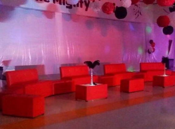 Deligance Sensations - El Paso, TX. VIP Lounge Rental (Red or White)