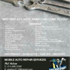 Phill's Auto Services-Mobile Mechanic