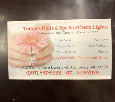 Todays Nails & Spa - Anchorage, AK. Services