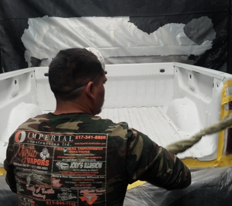 Sprayed-in Bedliners Joey's Illusion Auto Body & Paint - Burleson, TX
