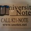 University Notes gallery