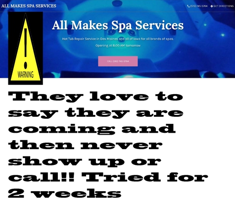 All Makes Spa Services - Des Moines, IA