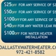 Dallas TX Water Heater