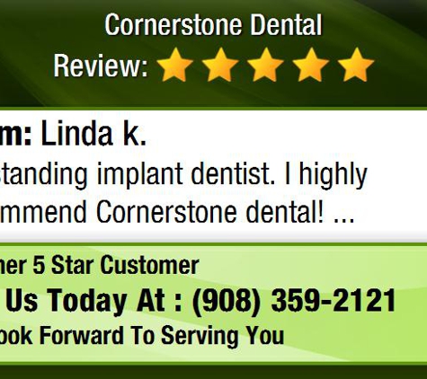 Cornerstone Dental - Cosmetic & Implant Dentistry - Hillsborough, NJ