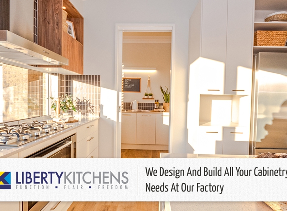 Liberty Kitchens - Shepparton, VIC. We Design And Build All Your Cabinetry Needs At Our Factory