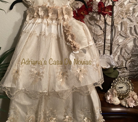 Adrianas Casa de Novias - San Antonio, TX. Baptismal dress