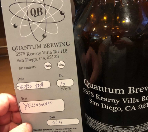 Quantum Brewing - San Diego, CA