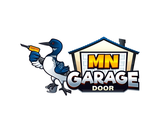 MN Garage Door - Minneapolis, MN. Logo