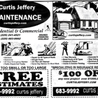 Curtis Jeffery Maintenance