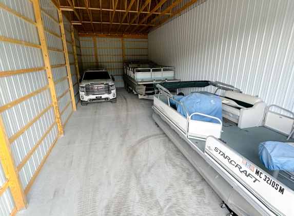 Big League Storage - Newaygo, MI. Room for your truck, your RV, your boat and your ATV.