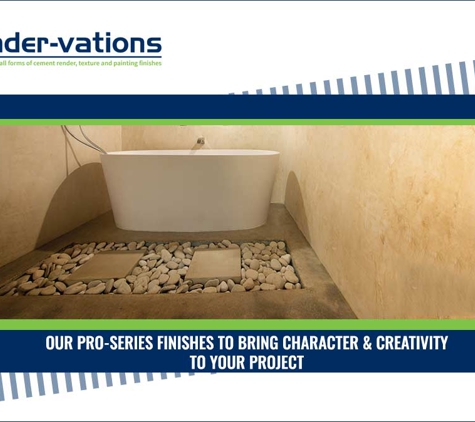 Render-Vations - Upper Coomera, ACT. Our Pro-Series Finishes To Bring Character & Creativity To Your Project