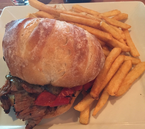 Char House BBQ & Grill - Oak Park, CA. Tri tip sandwich