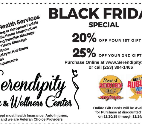 Serendipity Spa & Wellness Center - Auburn, WA