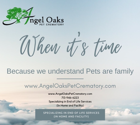 Angel Oaks Pet Crematory - Spring, TX