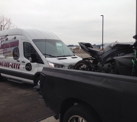 Brown's Locksmithing - Cleveland, OH. Last job of the year 2015! Key made to a 2014 Yamaha R1.