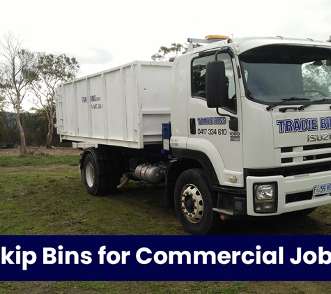 Tradie Bins - Geilston Bay, TAS. Skip Bins for Commercial Jobs