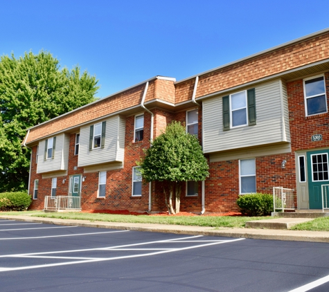 Jefferson Square Apartments. New Parking Lot