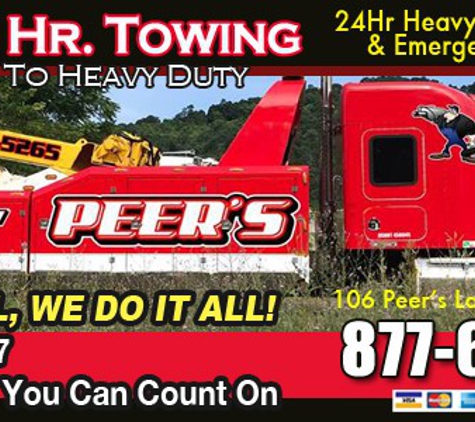 Peer's Used Auto Parts & Towing - Cumberland, MD