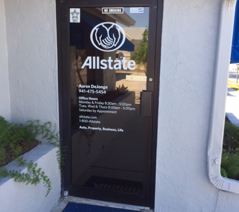 Allstate Insurance: Aaren King DeJonge - Englewood, FL