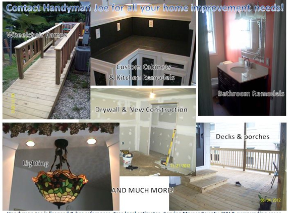 Handyman Joe's Home Repairs and Improvements - Bluefield, WV