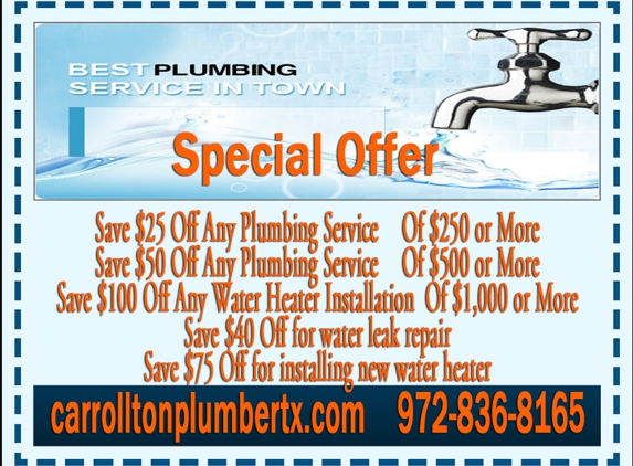 Carrollton Plumber TX - Carrollton, TX. Carrollton Plumber TX