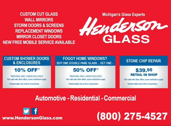 Henderson Glass - Okemos, MI