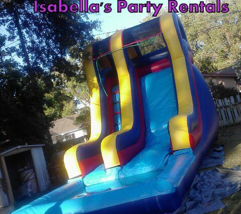 Isabellas Party Rentals - Modesto, CA. 16 Foot waterslides