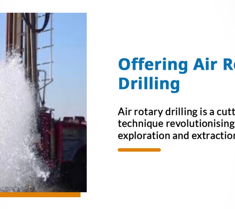 Hondo Drilling. Offering Air Rotary Drilling