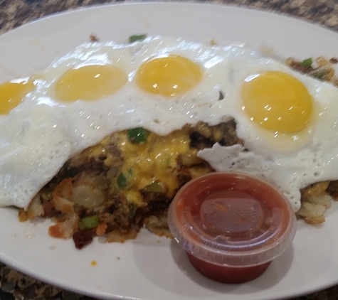 Mr. A's Restraunt - Roselle, IL. Love the fiesta skillet.