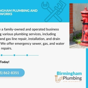 Birmingham Plumbing and Drainworks - Birmingham, AL