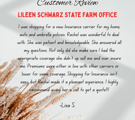 Lileen Schwarz - State Farm Insurance Agent - Somerville, NJ