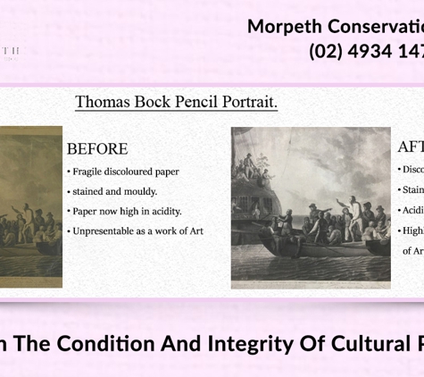 Morpeth Conservation Studio - Morpeth, NSW. Maintain The Condition And Integrity Of Cultural Property