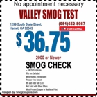Valley Smog Test