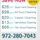 Dryer Vent Cleaning Rowlett TX - Ventilation Cleaning