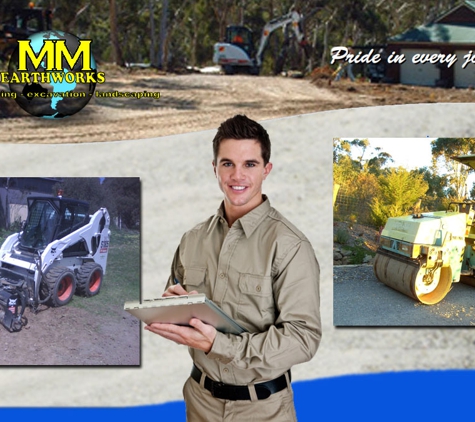 M & M Earthworks & Excavation. Tip Trucks
