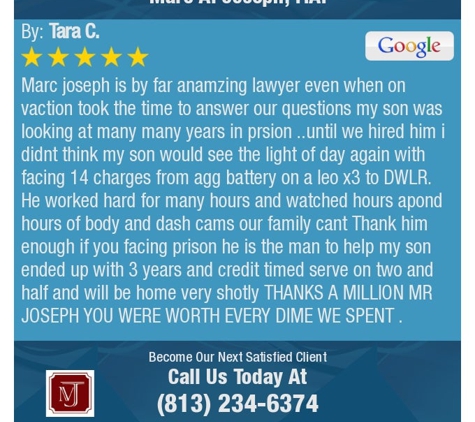 Marc A. Joseph, P.A. - Tampa, FL