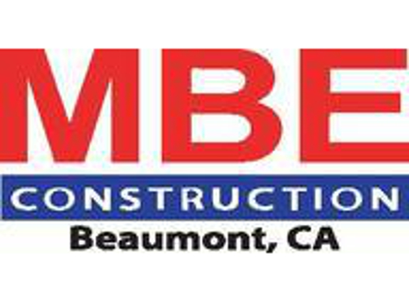 MBE Construction - Beaumont, CA