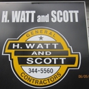 H Watt & Scott Inc - General Contractors